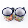 Image 6 : 2 MEXICAN TALAVERA POTTERY CERAMIC COFFEE MUGS
