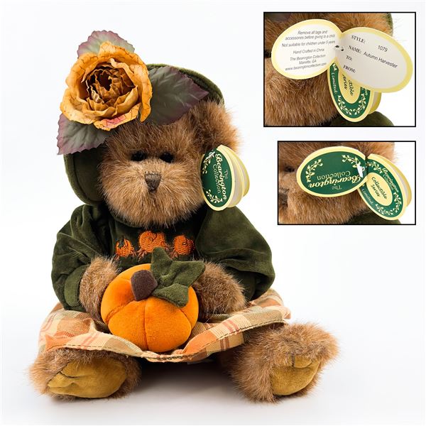 BEARINGTON COLLECTION AUTUMN HARVESTER BEAR