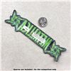 Image 2 : METALLICA LIME GREEN LOGO LICENSED BAND PATCH