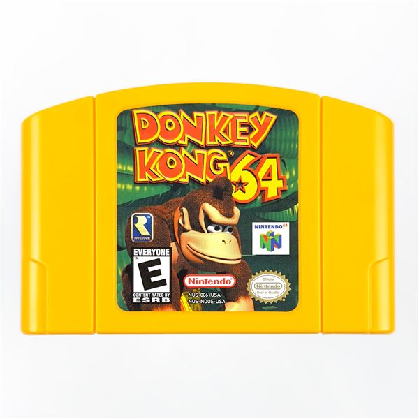 DONKEY KONG 64 NINTENDO 64 GAME CARTRIDGE