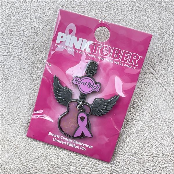 HARD ROCK CAFE PINKTOBER 2012 LIMITED EDITION PIN