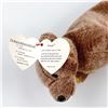 Image 7 : VINTAGE TY BEANIE BABY PECAN THE BEAR PLUSH TOY