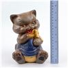 Image 12 : VTG CAT COIN PIGGY BANK STATUE FIGURINE SCULPTURE