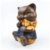 Image 2 : VTG CAT COIN PIGGY BANK STATUE FIGURINE SCULPTURE
