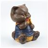 Image 8 : VTG CAT COIN PIGGY BANK STATUE FIGURINE SCULPTURE