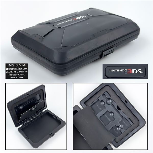 NINTENDO 3DS 3DS XL INSIGNIA VAULT STORAGE CASE