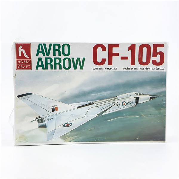 HOBBYCRAFT AVRO ARROW CF-105 PLASTIC MODEL KIT