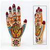 Image 1 : HAND SCULPTURE WOOD CARVING - HAND PAINTED