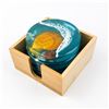 Image 3 : RIDHMA RHYTHMS OF NATURE RESIN ART COASTER SET