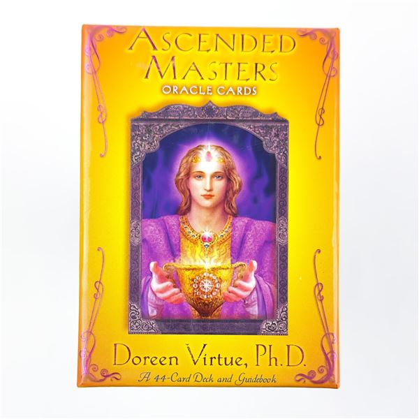 ASCENDED MASTERS ORACLE CARDS DECK SET - OPENED
