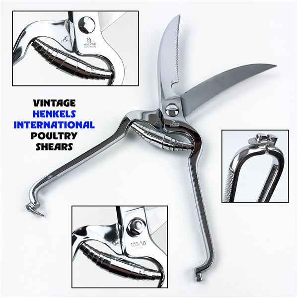 VINTAGE HENCKELS INTERNATIONAL POULTRY SHEARS