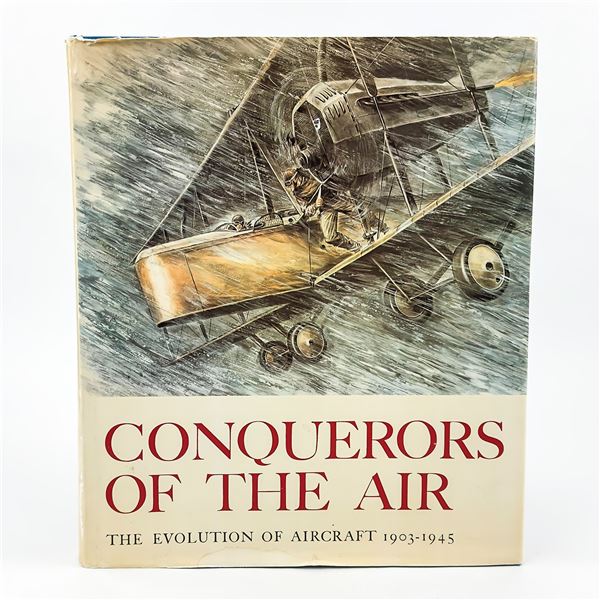 CONQUERORS OF THE AIR VINTAGE 1968 AIRCRAFT BOOK