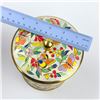 Image 10 : VINTAGE DAHER 1970S BUTTERFLY LIDDED TIN CANISTER
