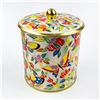 Image 3 : VINTAGE DAHER 1970S BUTTERFLY LIDDED TIN CANISTER