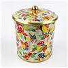 Image 4 : VINTAGE DAHER 1970S BUTTERFLY LIDDED TIN CANISTER