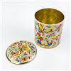 Image 5 : VINTAGE DAHER 1970S BUTTERFLY LIDDED TIN CANISTER