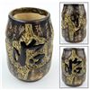 Image 1 : CHINESE CALLIGRAPHY CERAMIC VASE ART SCULPTURE