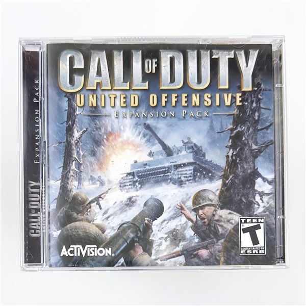 CALL OF DUTY UNITED OFFENSIVE PC COMPUTER DISCS