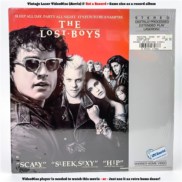 THE LOST BOYS LASERDISC LD VIDEO DISC