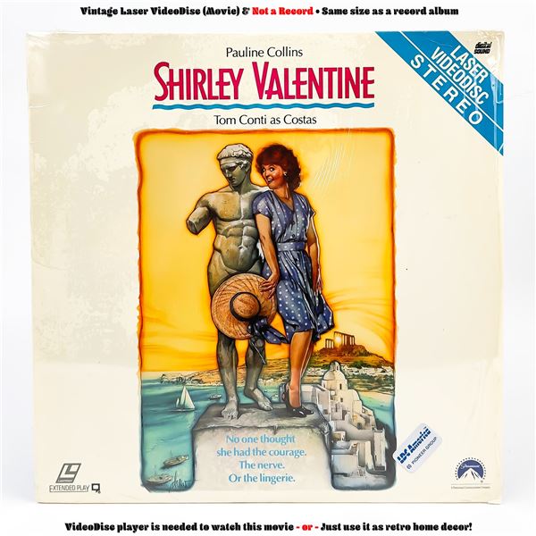 SHIRLEY VALENTINE LASERDISC LD VIDEO DISC