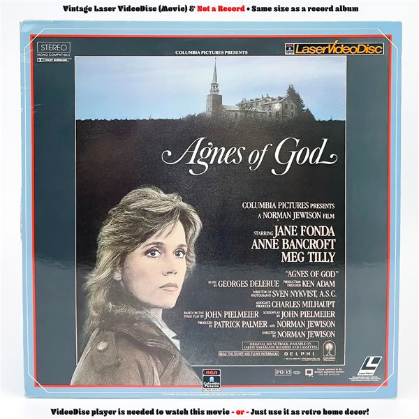 AGNES OF GOD LASERDISC LD VIDEO DISC