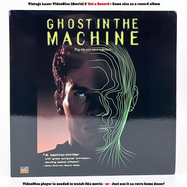 GHOST IN THE MACHINE LASERDISC LD VIDEO DISC