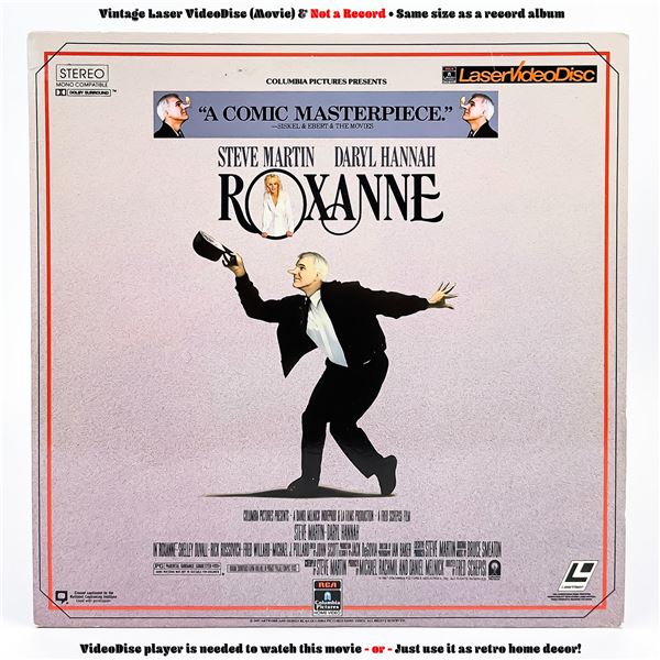 ROXANNE LASERDISC LD VIDEO DISC