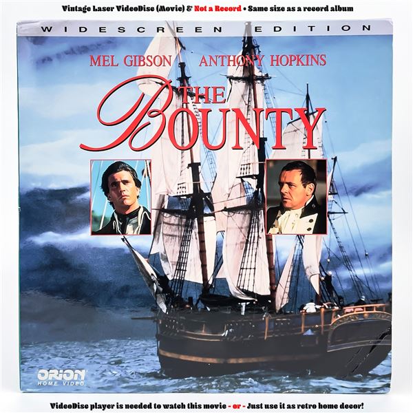 THE BOUNTY LASERDISC LD VIDEO DISC