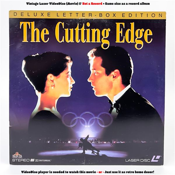 THE CUTTING EDGE LASERDISC LD VIDEO DISC