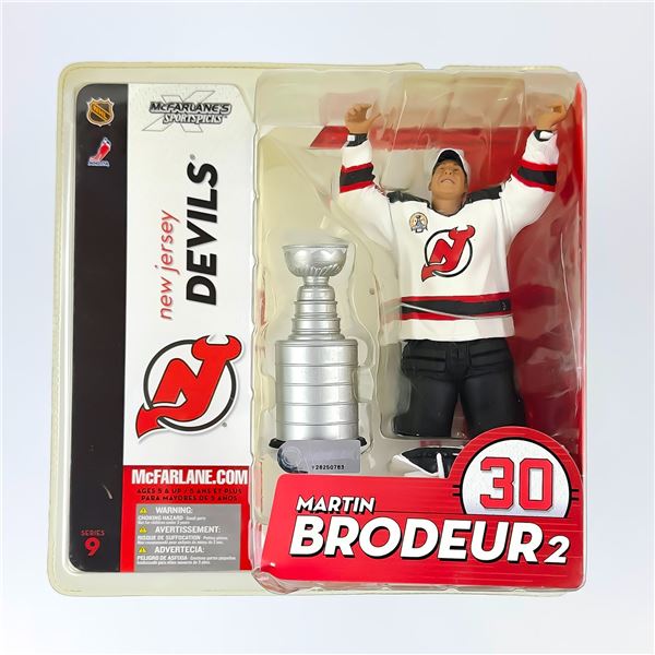 MCFARLANE MARTIN BRODEUR HOCKEY ACTION FIGURE