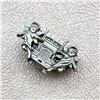 Image 1 : VINTAGE PEWTER CHERUBS AND SEMI TRUCK LAPEL PIN