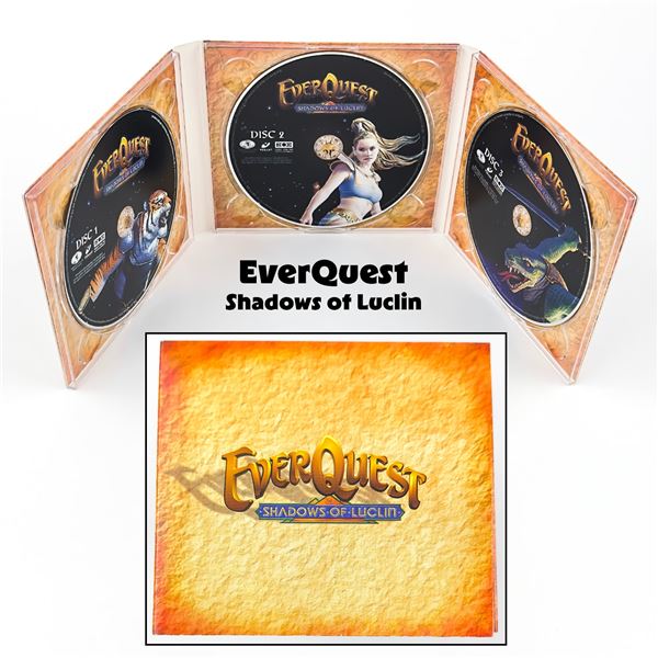 EVERQUEST THE SHADOWS OF LUCLIN PC GAME CD SET