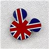 Image 1 : VINTAGE DISNEY MICKEY MOUSE UNION JACK FLAG PIN