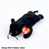 Image 1 : VINTAGE TY BEANIE BABY VELVET THE PANTHER PLUSH