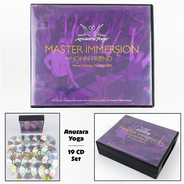 ANUSARA YOGA MASTER IMMERSION 19 CD SET