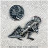 Image 2 : VTG JJ JONETTE JEWELRY PEWTER CHRISTMAS FROG PIN