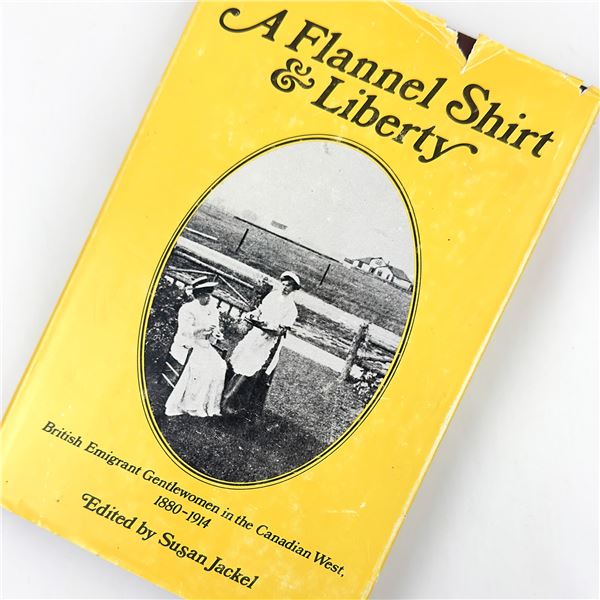 A FLANNEL SHIRT & LIBERTY (1982) - VTG HISTORY BOOK