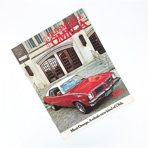VTG 1973 OLDSMOBILE OMEGA AUTO SALES BROCHURE