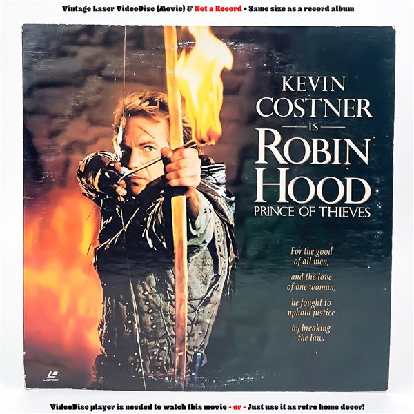 ROBIN HOOD PRINCE OF THIEVES KEVIN COSTNER LD
