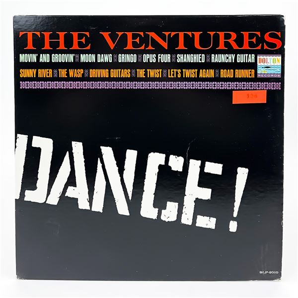DANCE THE VENTURES VINYL LP RECORD ALBUM