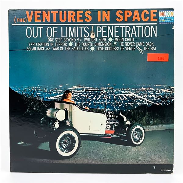 THE VENTURES IN SPACE VINYL LP RECORD ALBUM