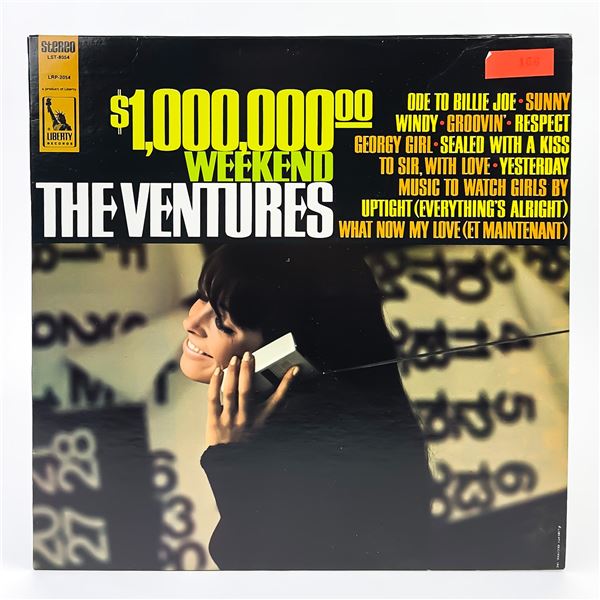THE VENTURES $1,000,000 WEEKEND VINYL LP ALBUM