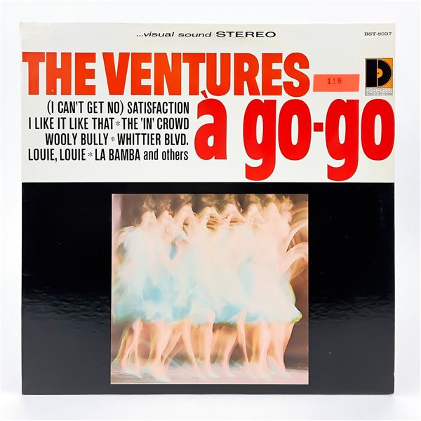 THE VENTURES A GO GO VINYL LP RECORD ALBUM