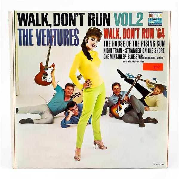 WALK DONT RUN VOL 2 THE VENTURES VINYL LP ALBUM