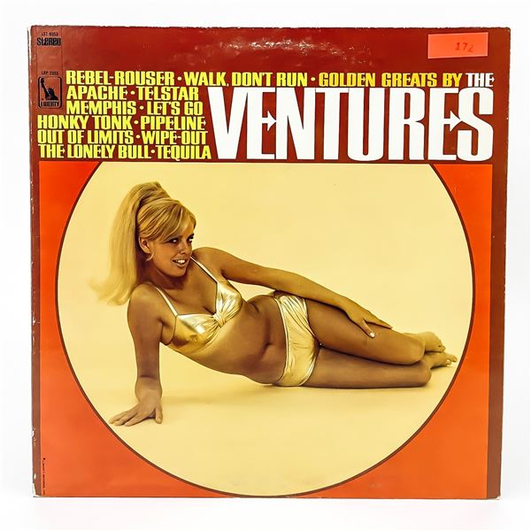 GOLDEN GREATS THE VENTURES VINYL RECORD ALBUM