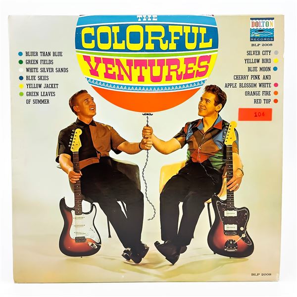 THE COLORFUL VENTURES VINYL LP RECORD ALBUM