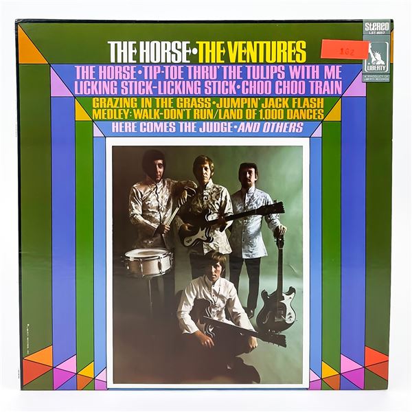 THE HORSE THE VENTURES VINYL LP RECORD ALBUM