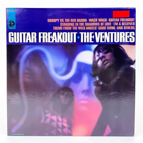 GUITAR FREAKOUT THE VENTURES VINYL RECORD ALBUM