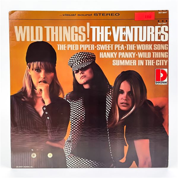 WILD THINGS THE VENTURES VINYL LP RECORD ALBUM