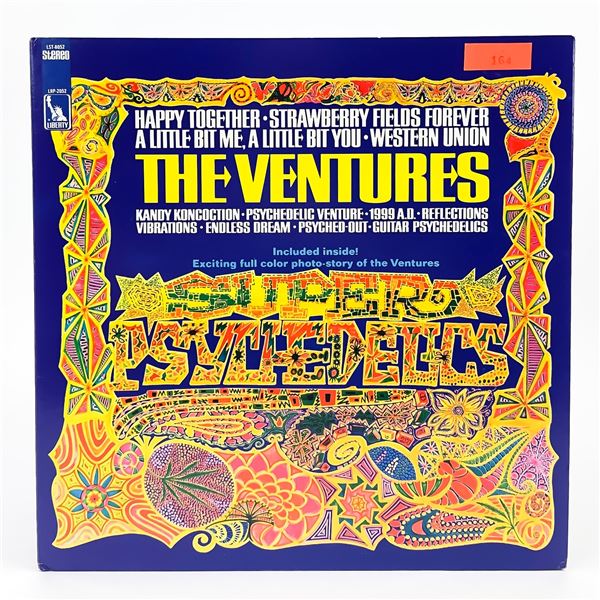 SUPER PSYCHEDELICS THE VENTURES VINYL LP RECORD